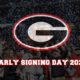 UGA Football Early Signing Day 2020